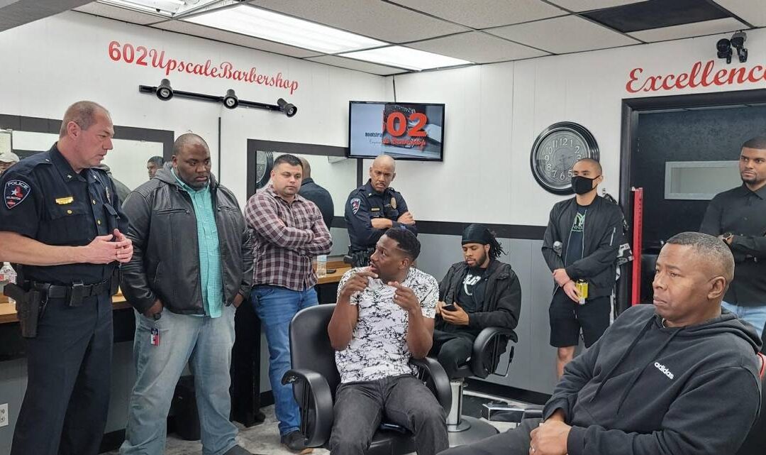 A matter of trust. Here’s why Fort Worth police are spending more time in barbershops